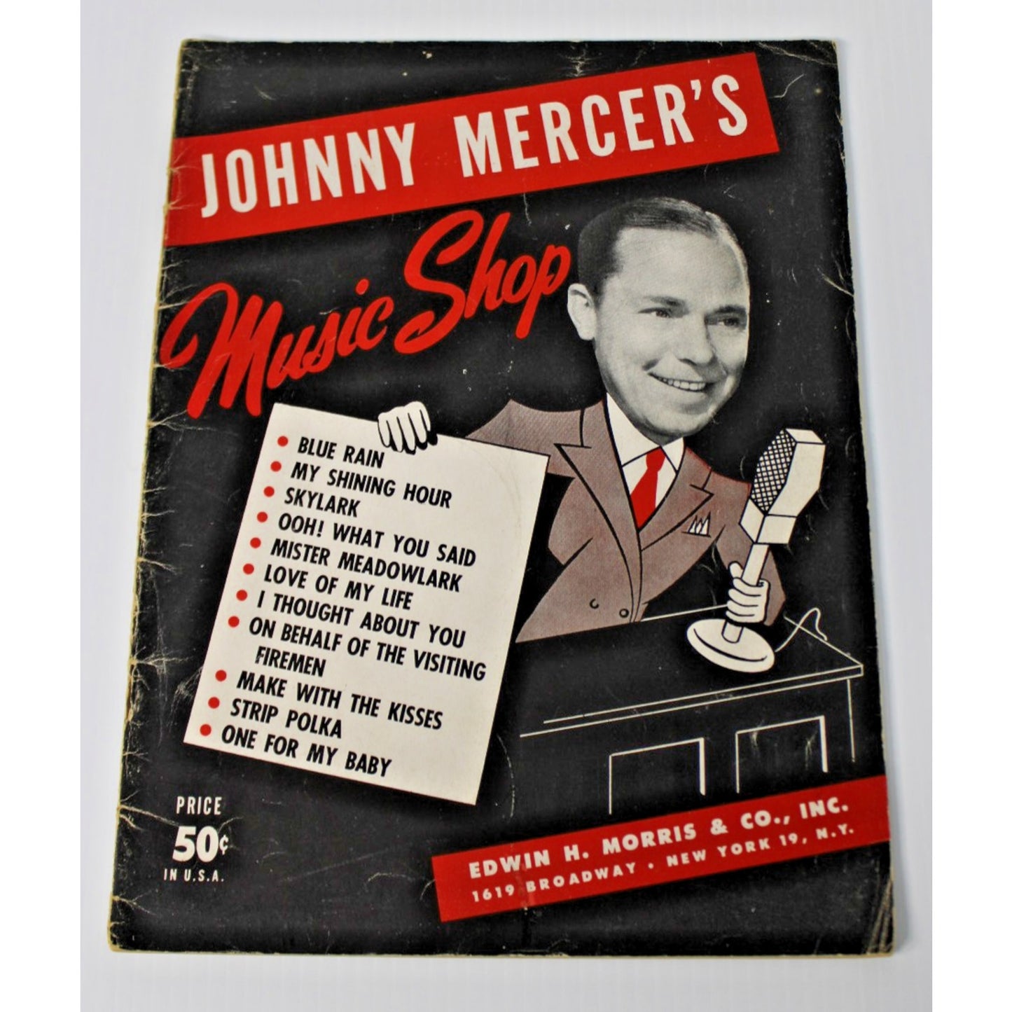 1944 Edwin Morris Piano Sheet Music Songbook: Johnny Mercer's Music Shop