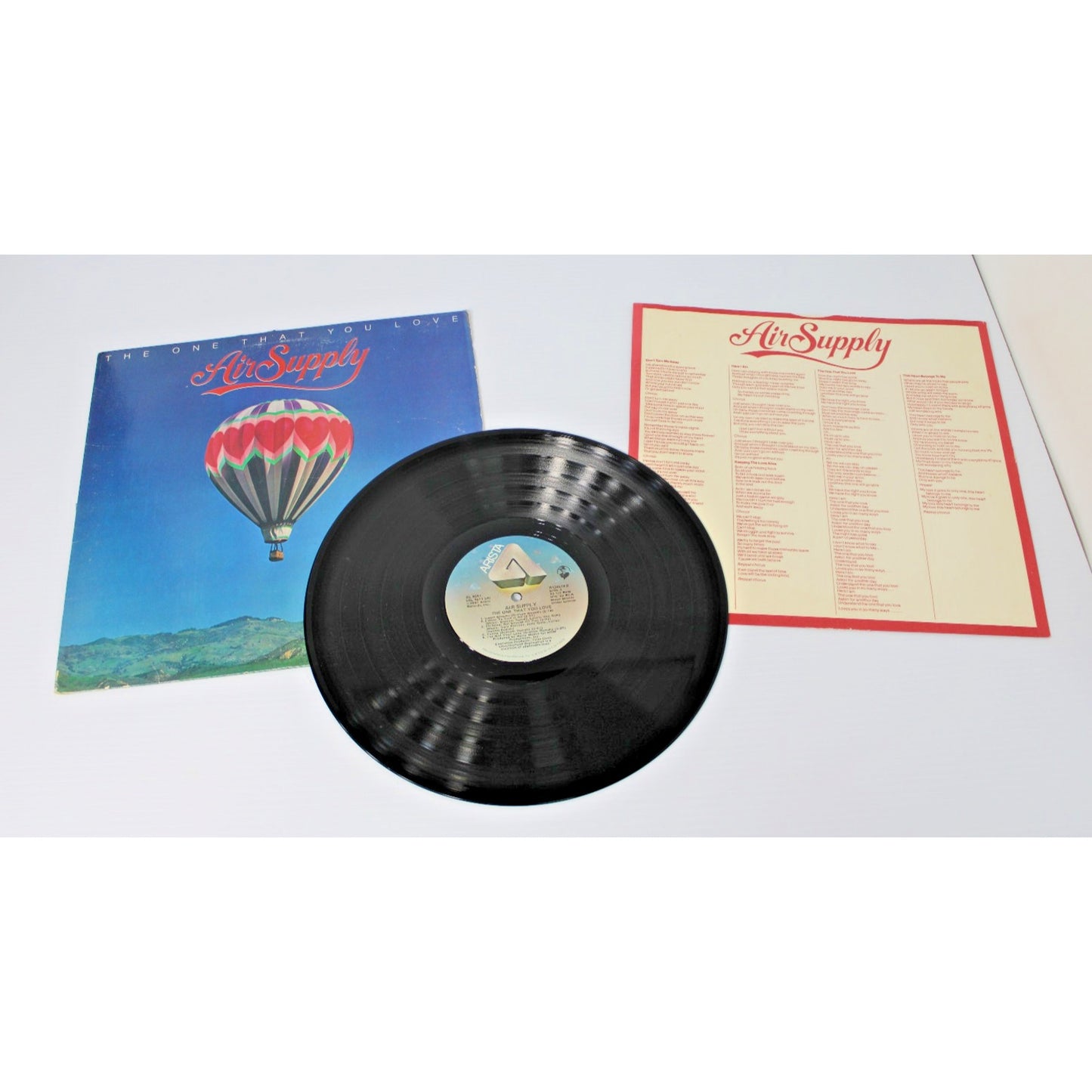 Air Supply- The One That You Love, 1981 Arista US Vinyl LP Album Near Mint