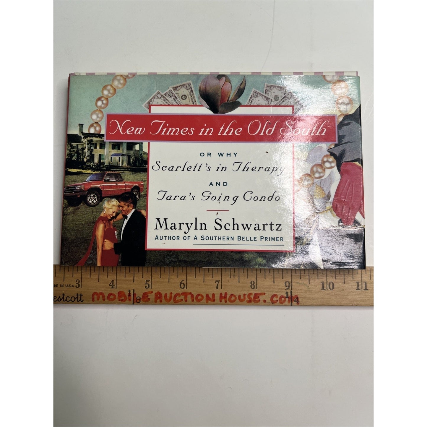 New Times in the Old South by Maryln Schwartz Autographed Copy HC DJ 1993 Signed