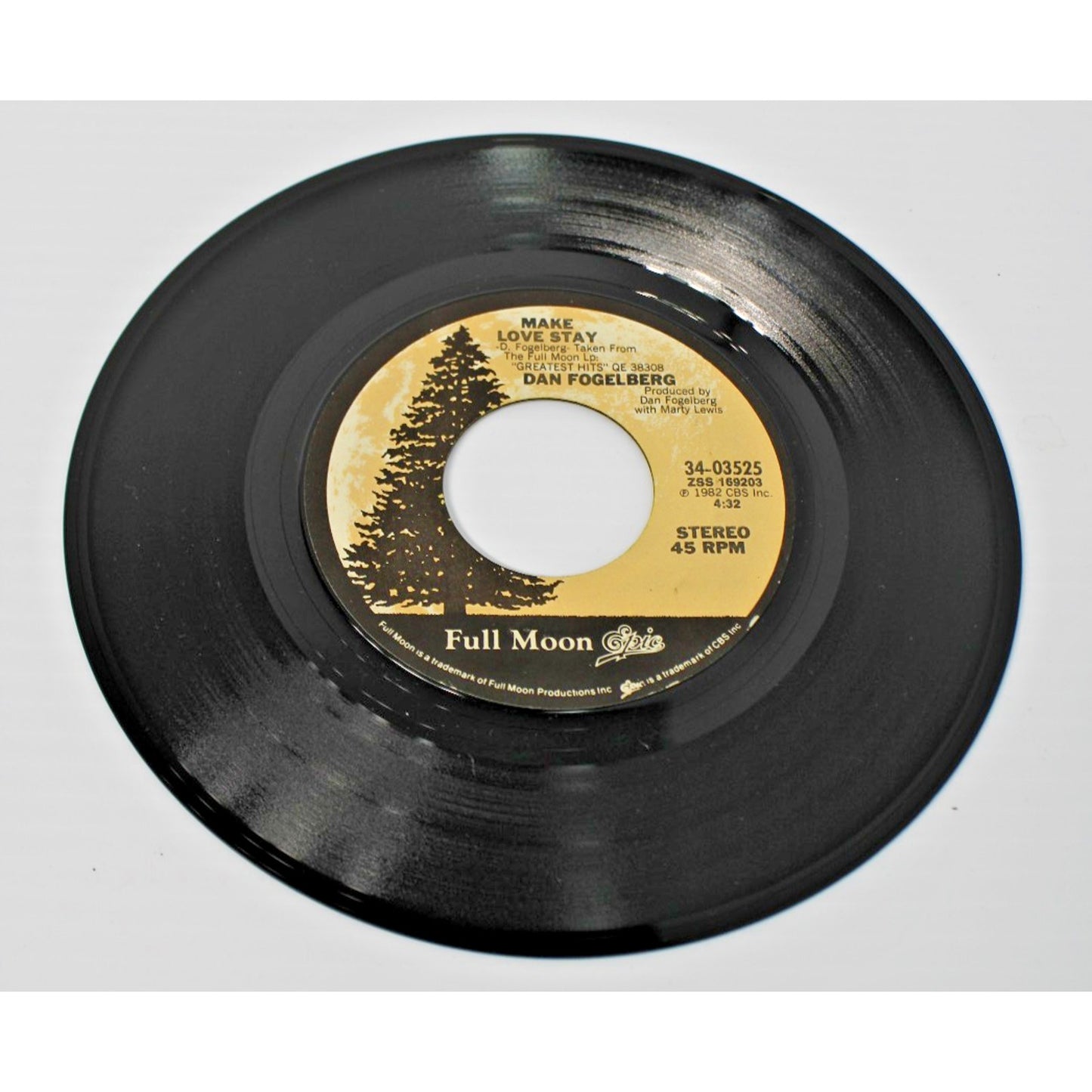 Dan Fogelberg- Two 7" 45 RPMs- Hearts & Crafts, Make Love Stay, Longer- NM!