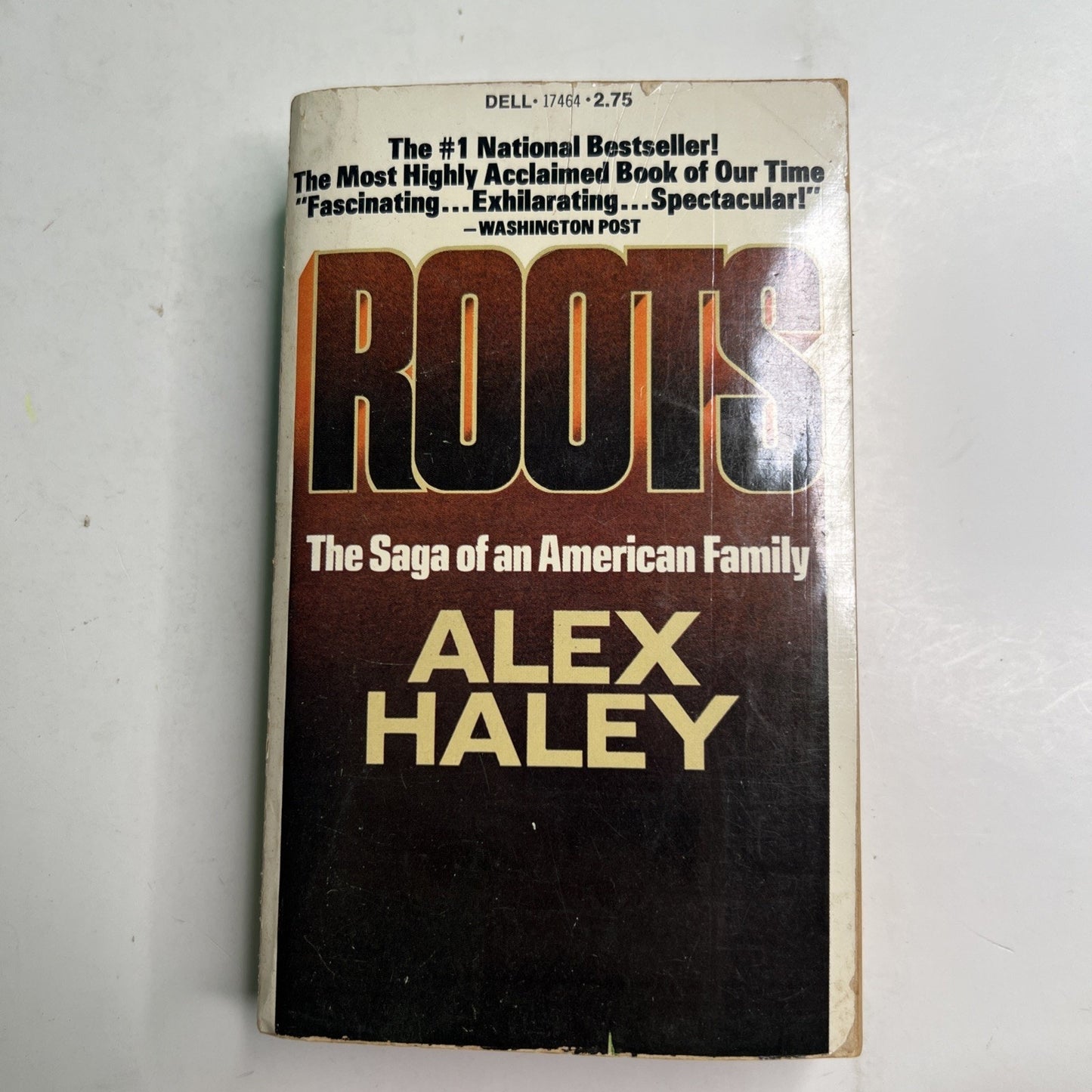 ROOTS by Alex Haley 1977 1st Dell Printing Paperback