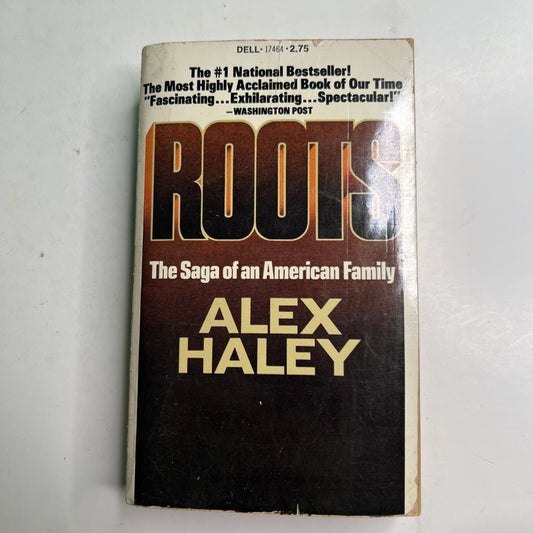 ROOTS by Alex Haley 1977 1st Dell Printing Paperback