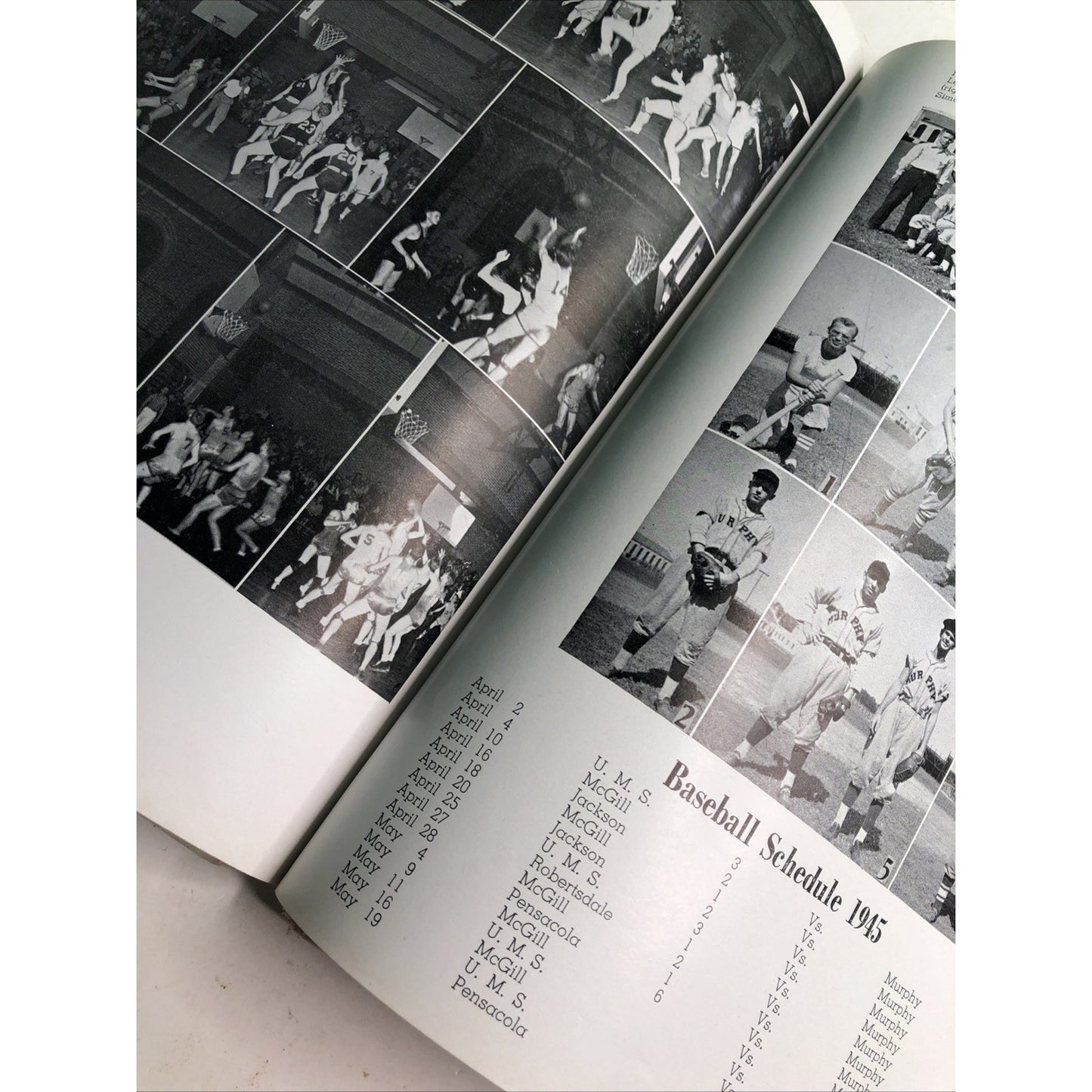 1945 Mohian Murphy High School Yearbook Mobile Alabama AL Volume 19