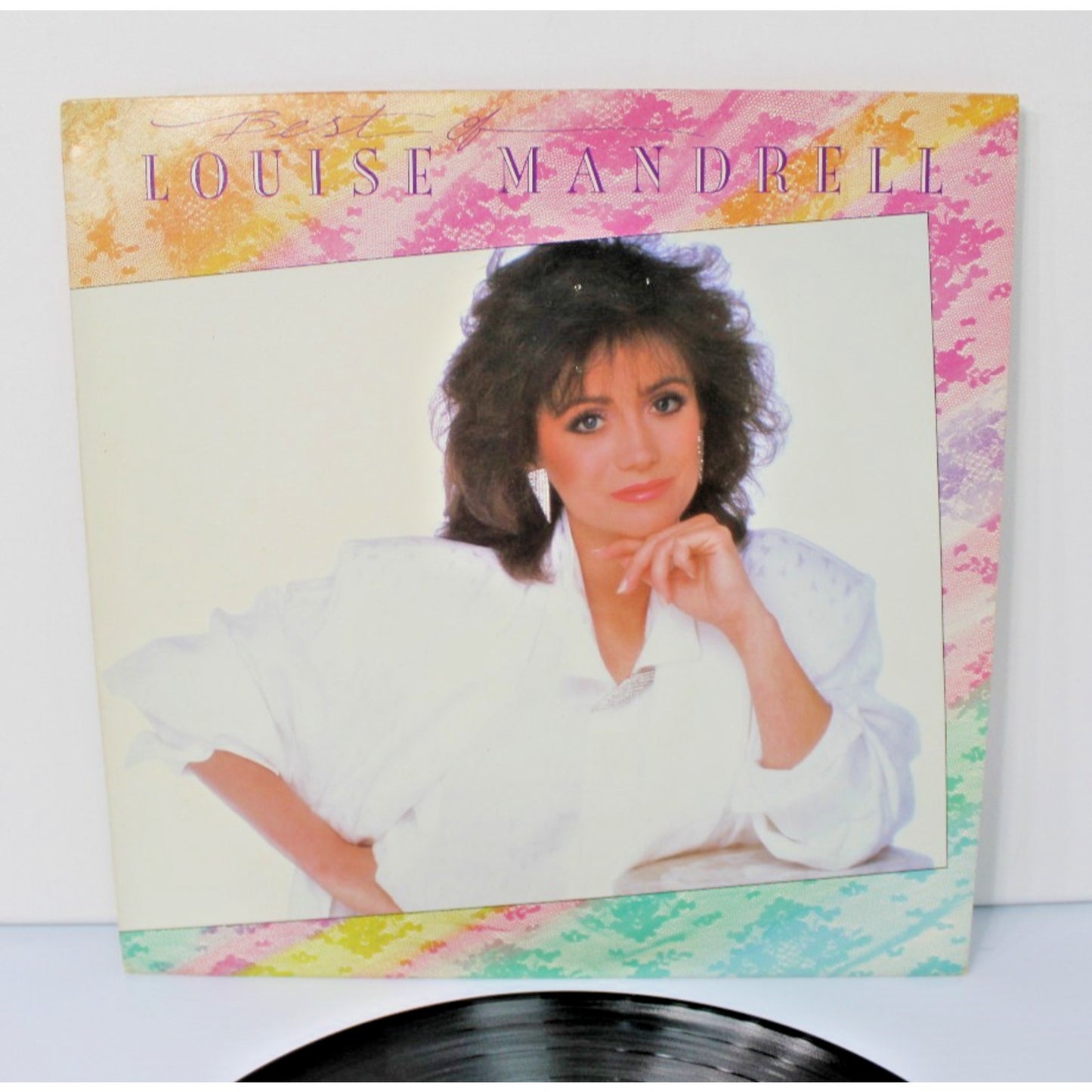 Louise Mandrell- Best of, 1988 RCA Record 6714-1-R Country PROMO- Near Mint!