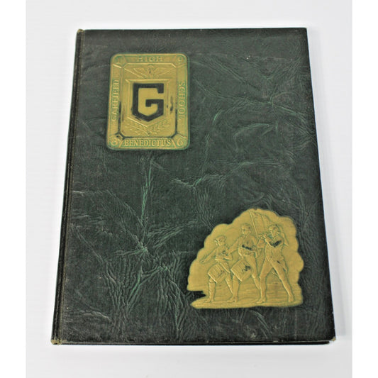 Vintage 1936 Garfield High School Benedictus Yearbook, Terre Haute, Indiana