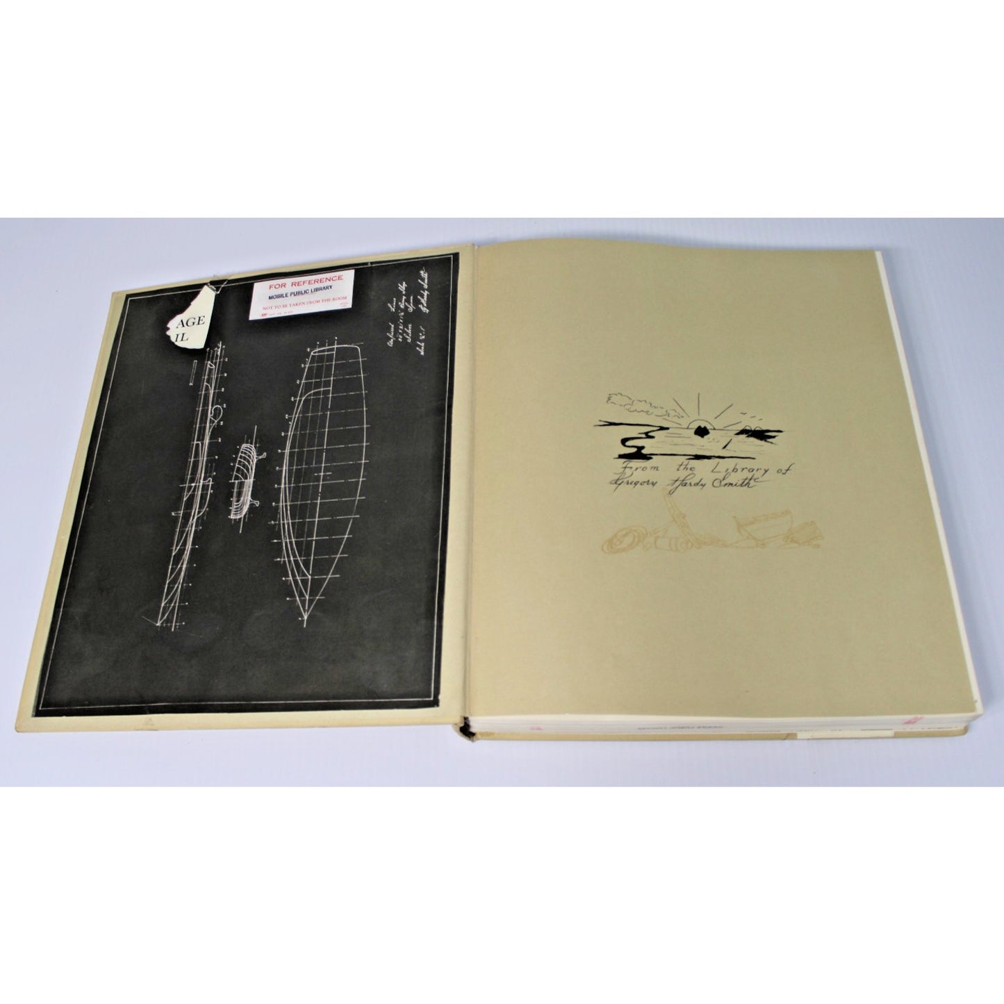 The Great Age of Sail- 1967 Large Coffee Table Book, Joseph Jobe, B.W Bathe