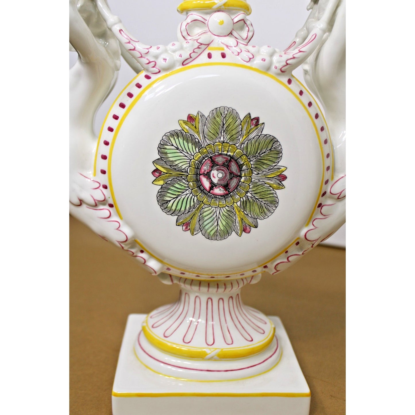 Pair of Porcelain Mermaid Vases by Jeanne Reed's Historic Charleston Foundation