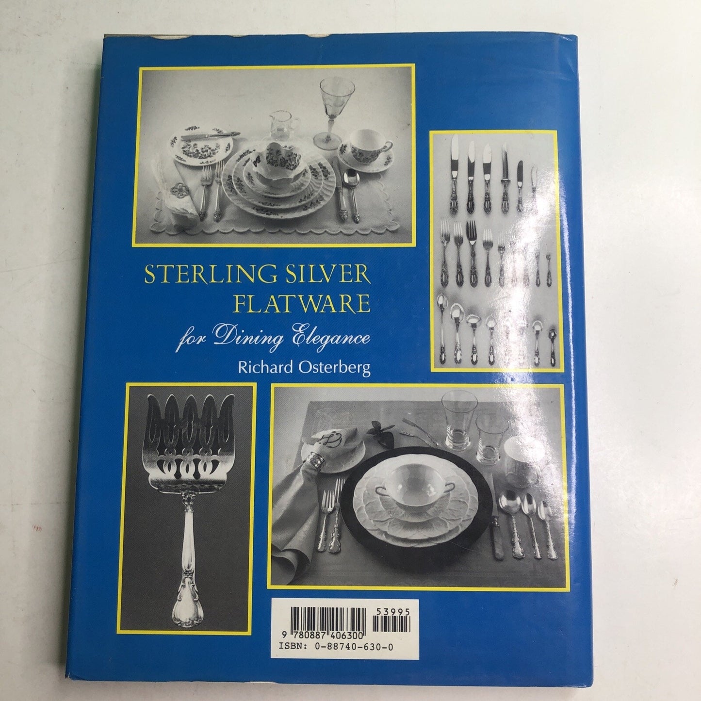 Sterling Silver Flatware for Dining Elegance by Richard Osterberg 1994 HC DJ