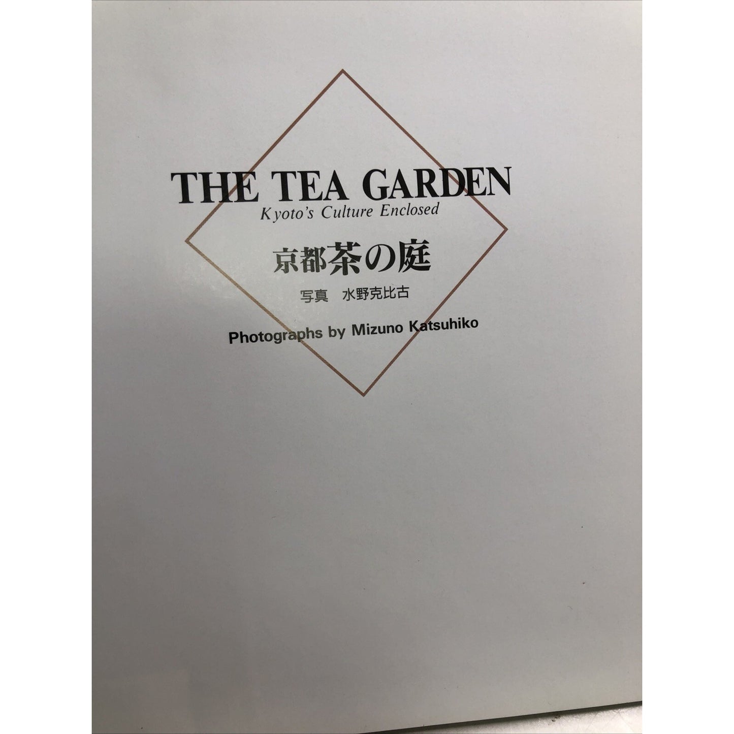 1996 First Edition The Tea Garden by Mizuno Katsuhiko TPB DJ