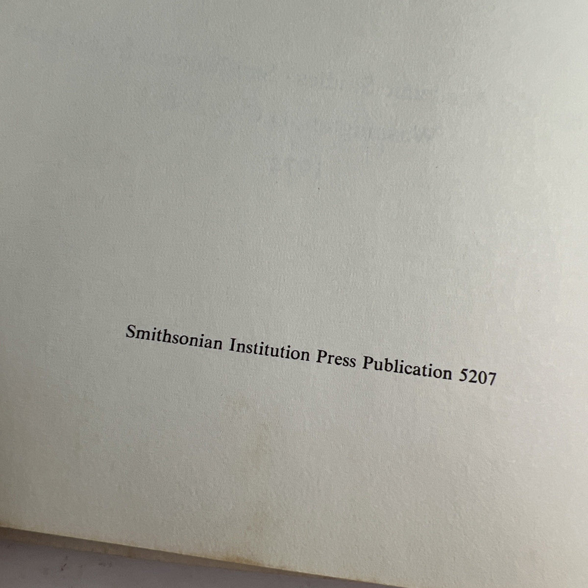 1974 PB Smithsonian Opportunities For Research In History Art Science Washington