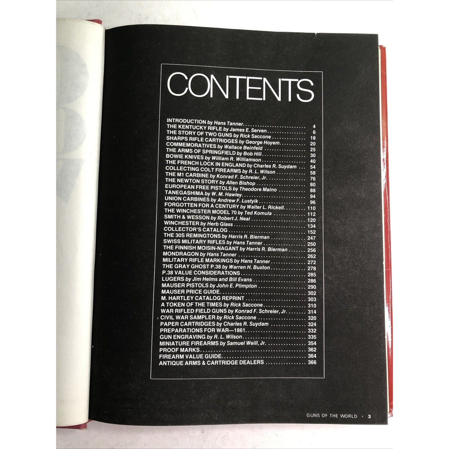GUNS OF THE WORLD: The Complete Collectors & Traders Guide - Bonanza Books 1977