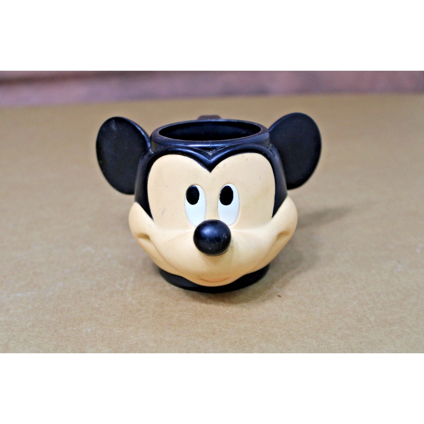 Vintage Disney Mickey Mouse Mug/ Cup, Retro 3-D Cute 1980s Nostalgia, Applause