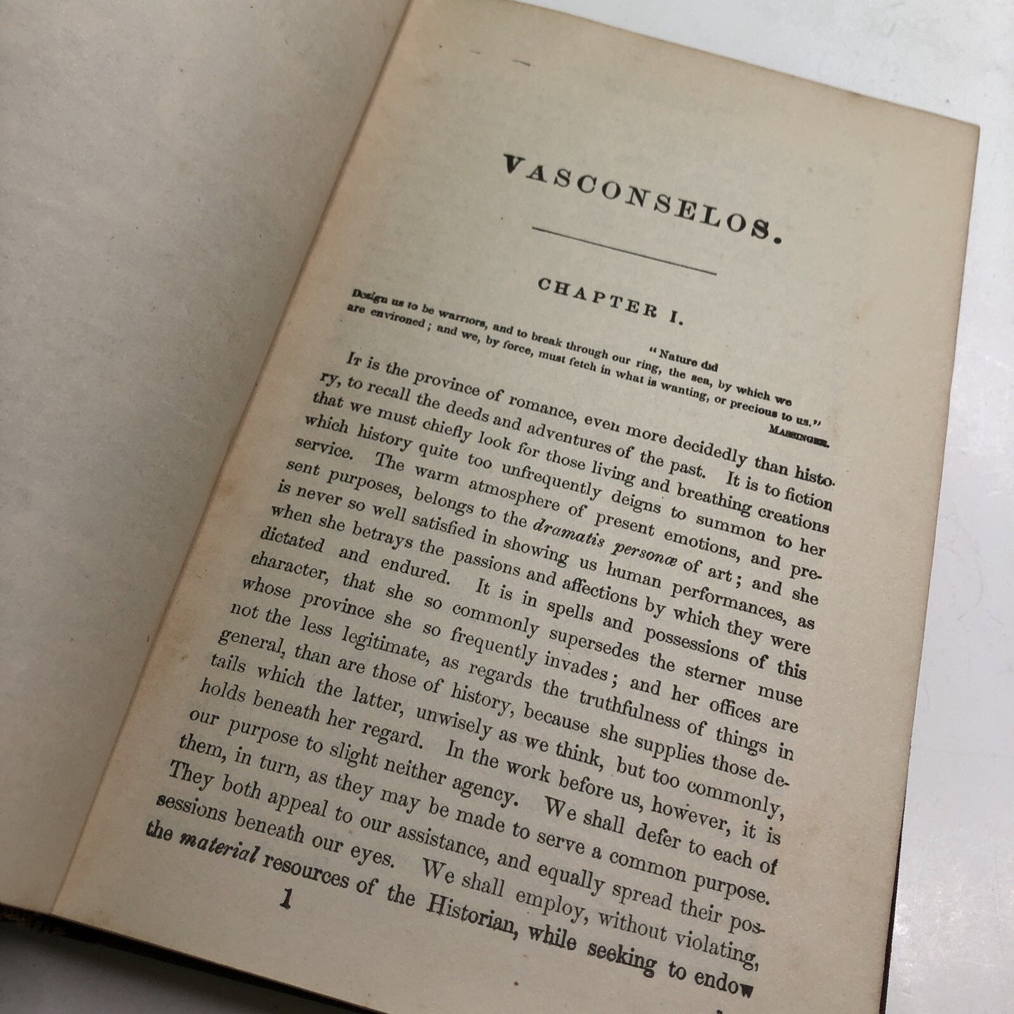 VASCONSELOS: A Romance Of The New World by W. Gilmore Simms HC