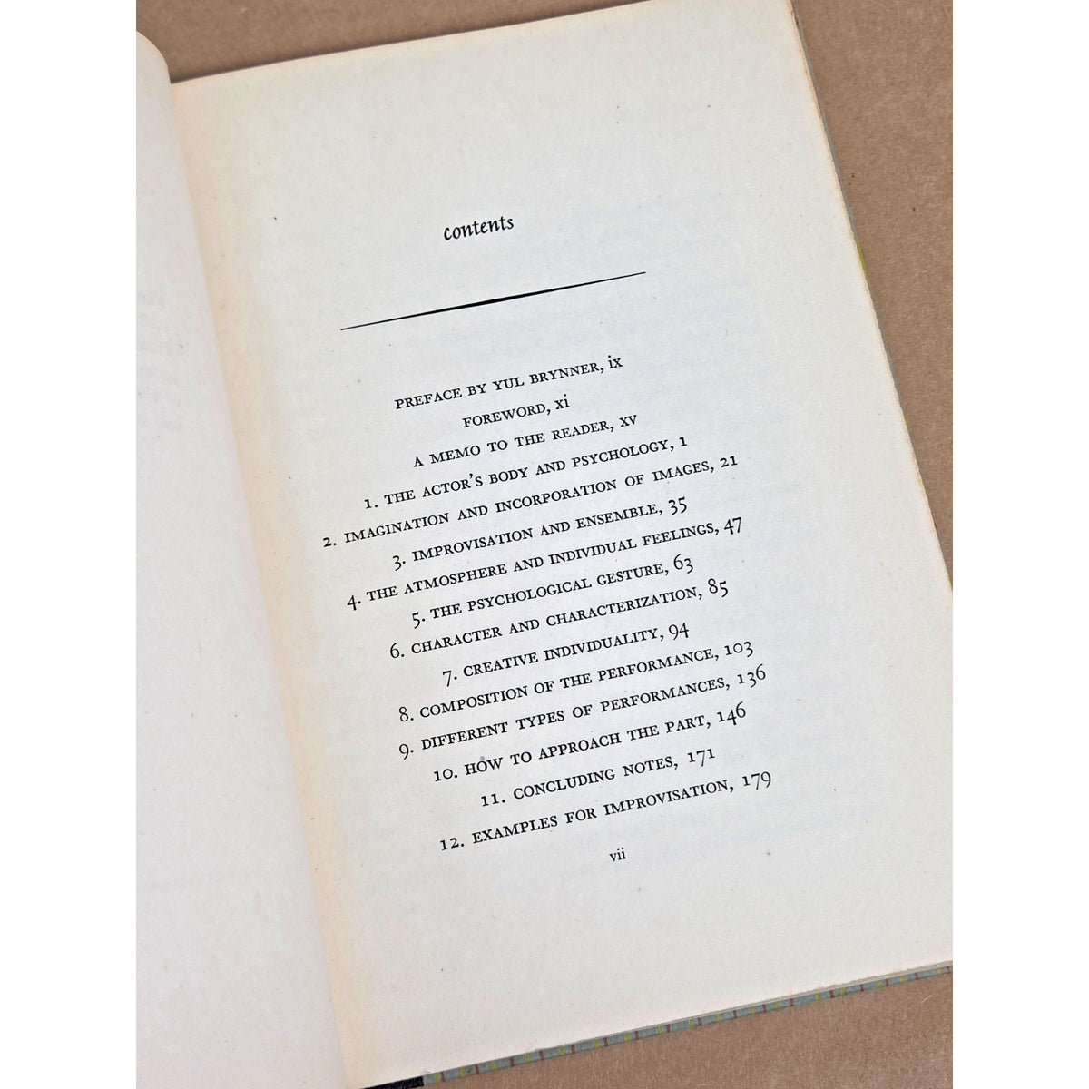 1953 Michael Chekhov "To the Actor" First Edition - Acting Technique Classic