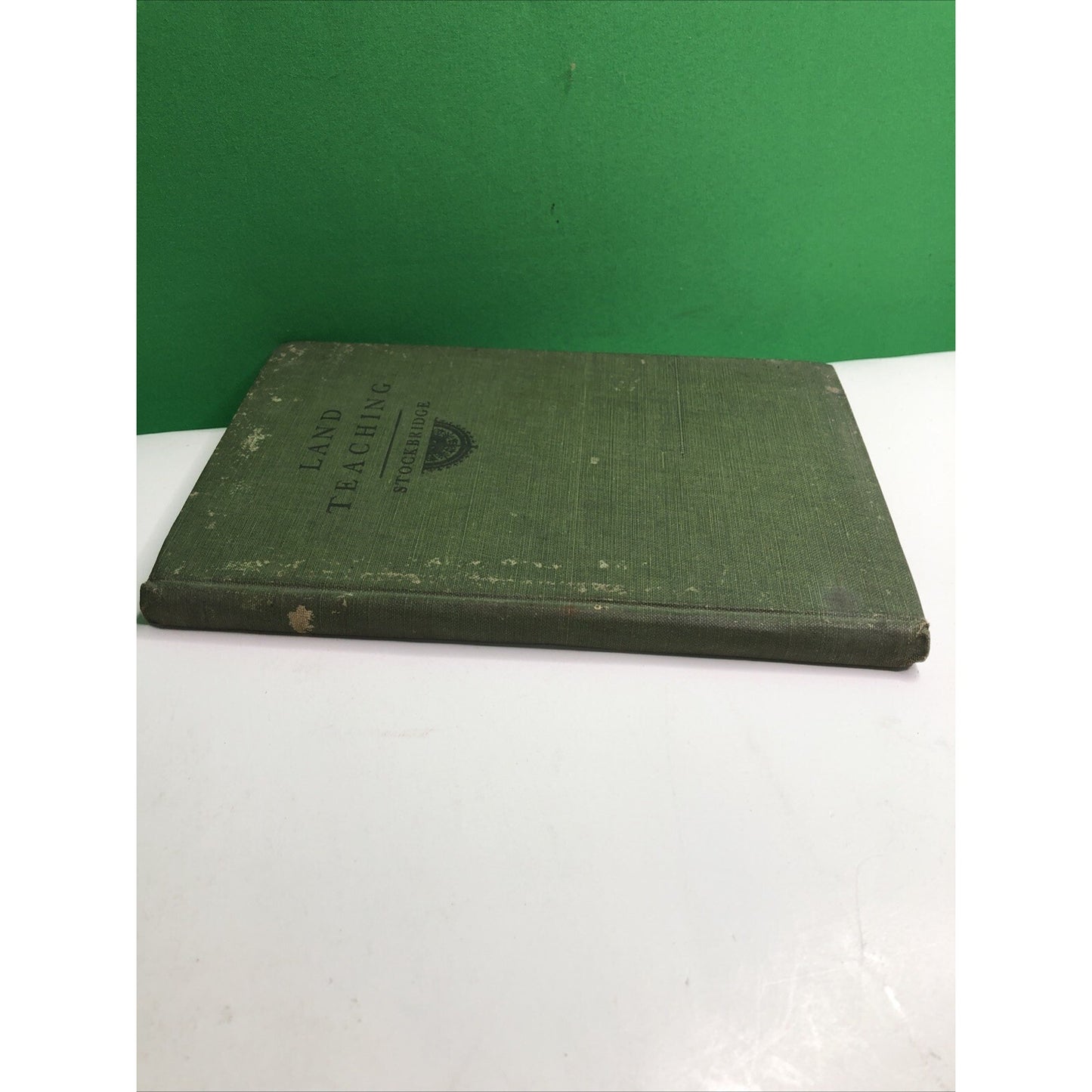 Land Teaching By Stockbridge 1910 HC Southern Ruralist Company Atlanta Georgia