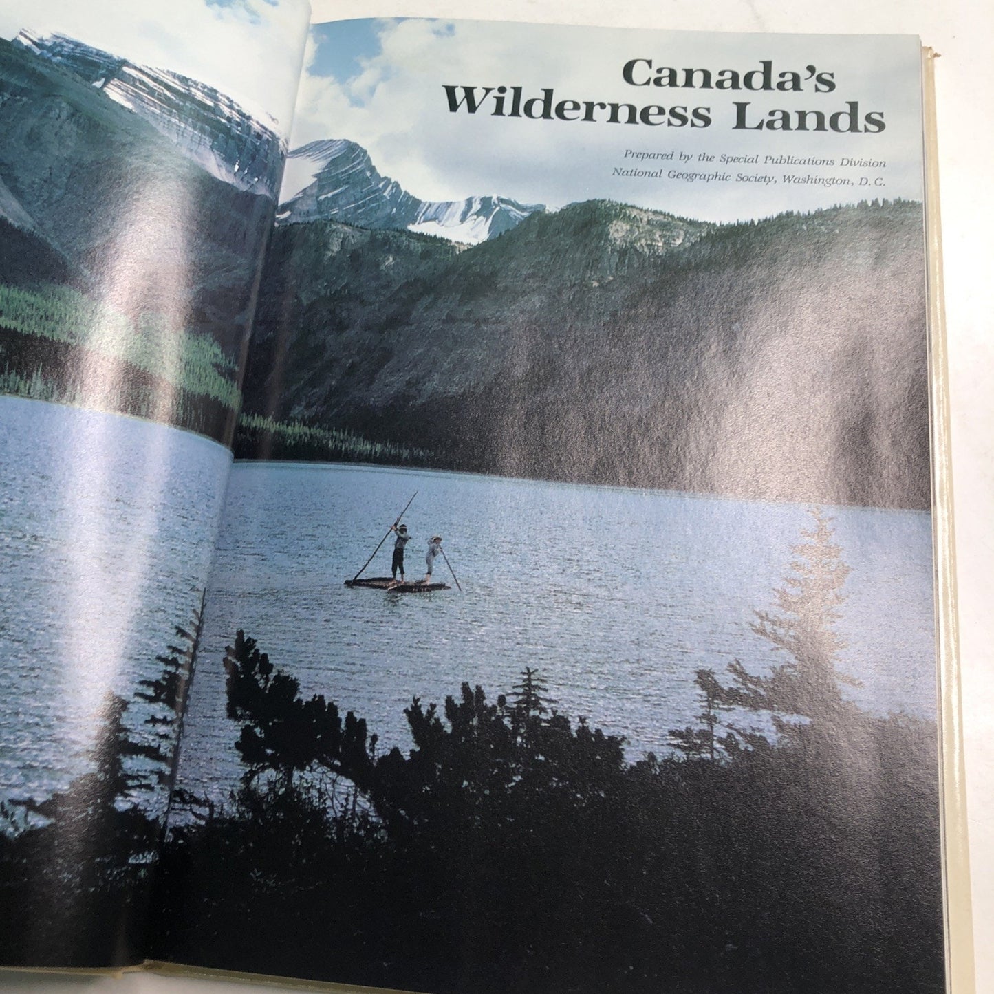 CANADA'S WILDERNESS LANDS ~ 1982 HC DJ ~ National Geographic Society