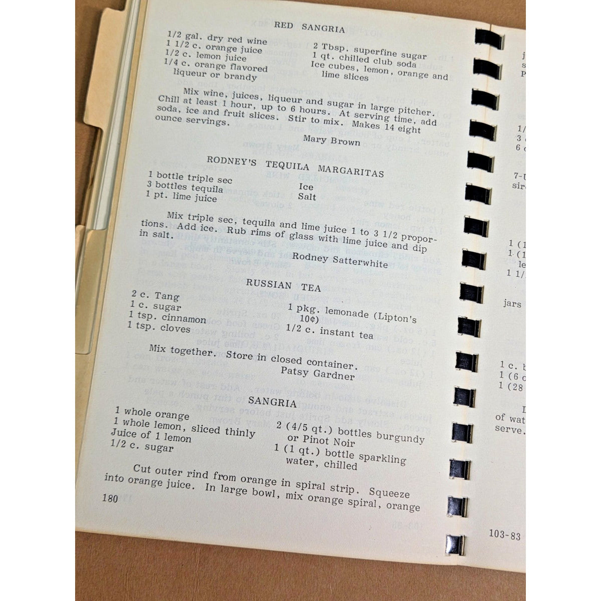 Vintage 1983 Midland Texas MLSA Legal Secretaries Cookbook & Local History