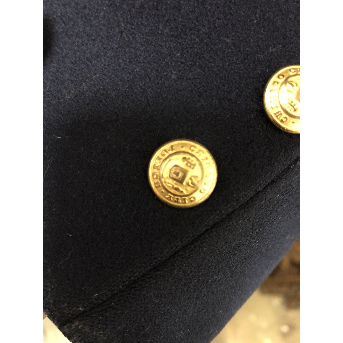 Vintage Chicago Police Coat Wool Double Breasted A.G. Meier & Co Uniform w/pants
