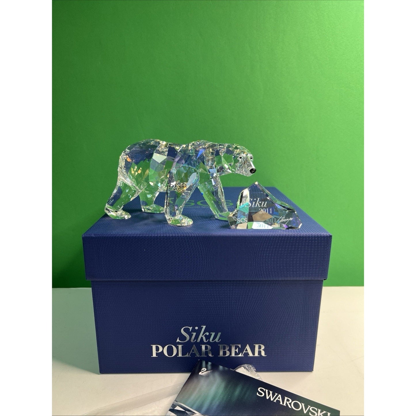 Swarovski SCS 2011 Annual Edition Siku Polar Bear Crystal Figurine 1053154