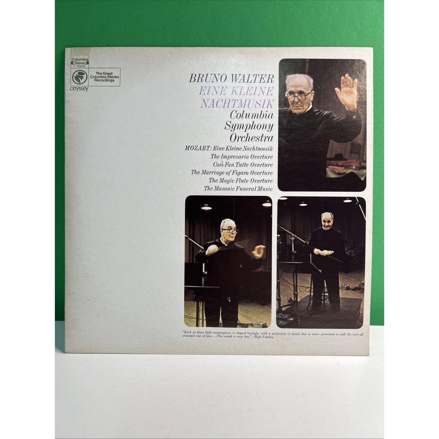 Bruno Walter - Eine Kleine Nachtmusik - Columbia Symphony Orchestra VG