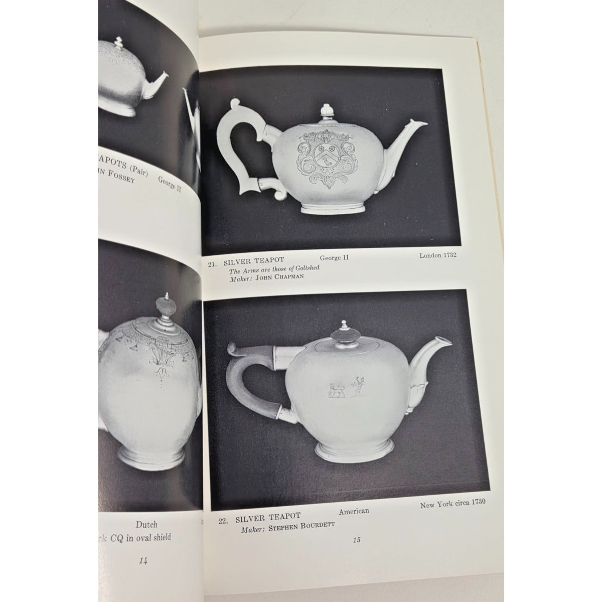 Vintage Clark Art Institute Silver Exhibition Catalogs - Lot of 2 (1960 & 1964)
