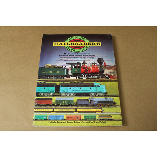 Vintage 90s Model Railroader's Catalogue, Melinda Corey & George Ochoa, 1991