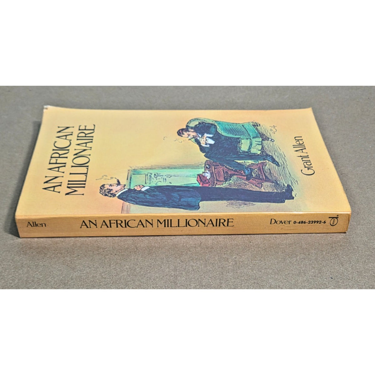 An African Millionaire by Grant Allen - 1980 Dover Mystery Edition Illustrated