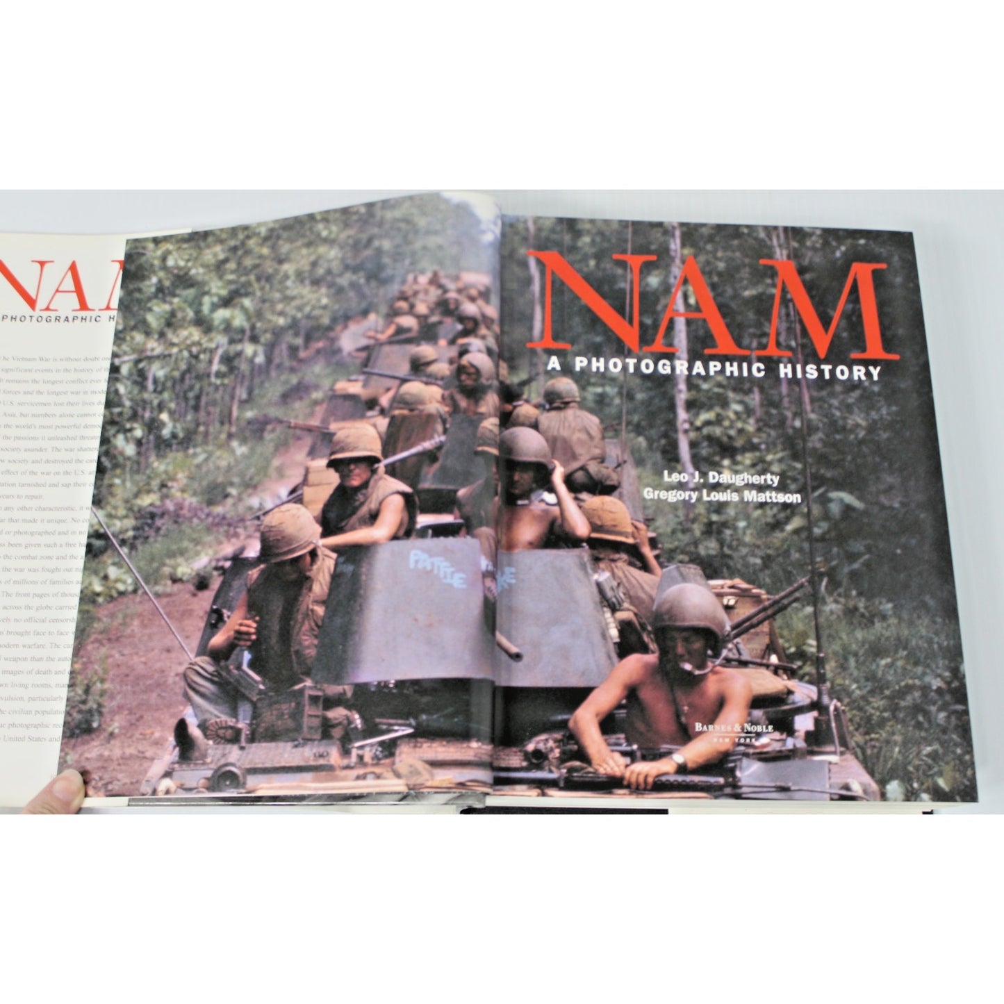 NAM: A Photographic History By Daugherty & Mattson, 2004, Vietnam War, HC/ DJ