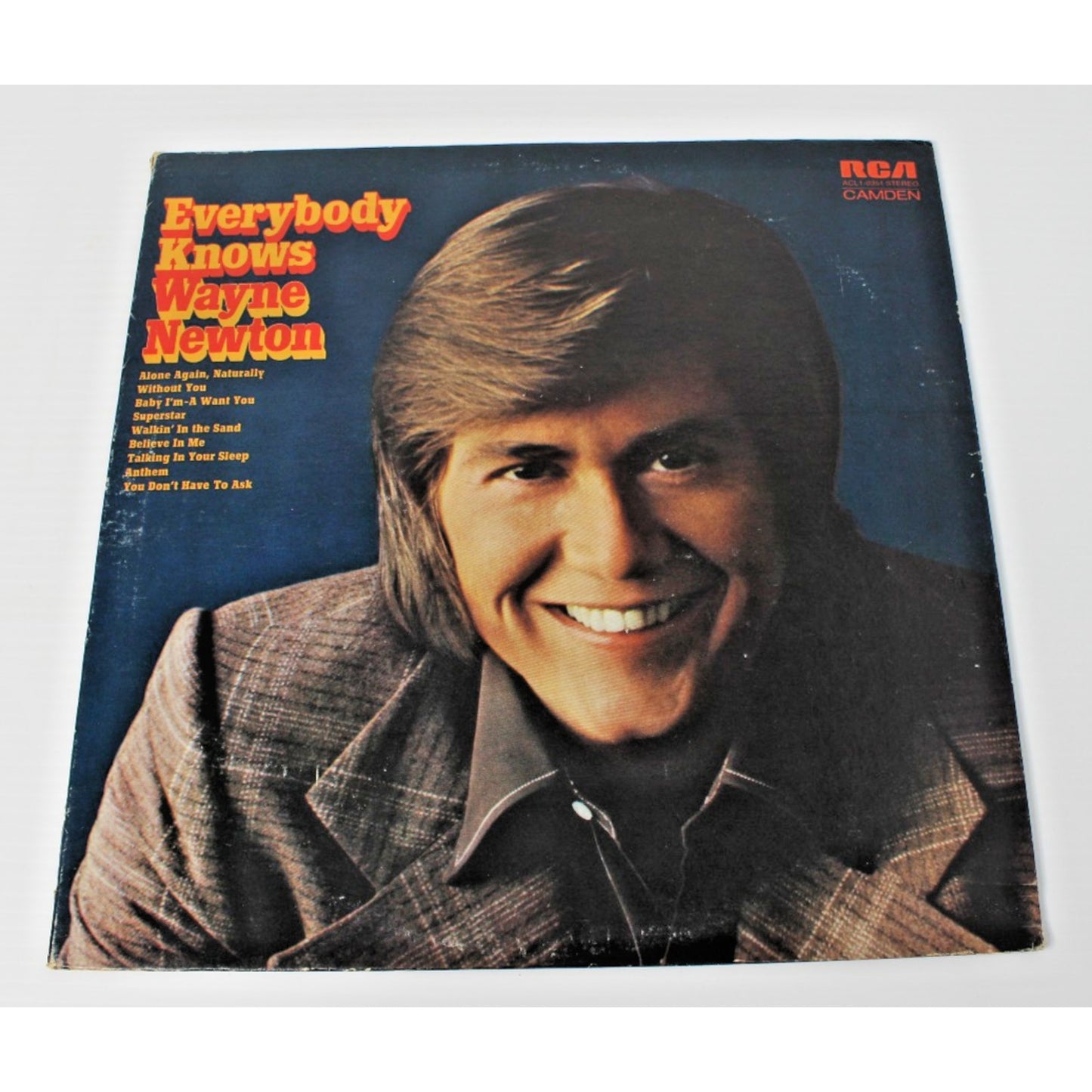 Wayne Newton - Everybody Knows Vinyl LP RCA Camden ACL1-0351-A