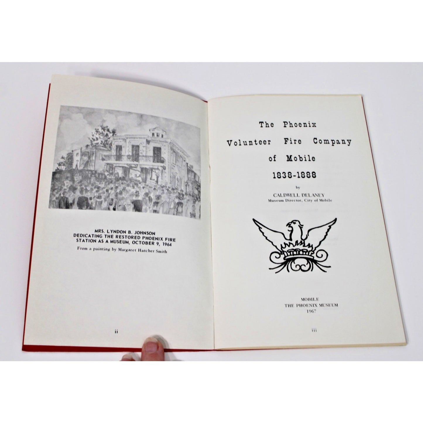 Phoenix Volunteer Fire Company Of Mobile AL 1838-1888, Caldwell Delaney Booklet