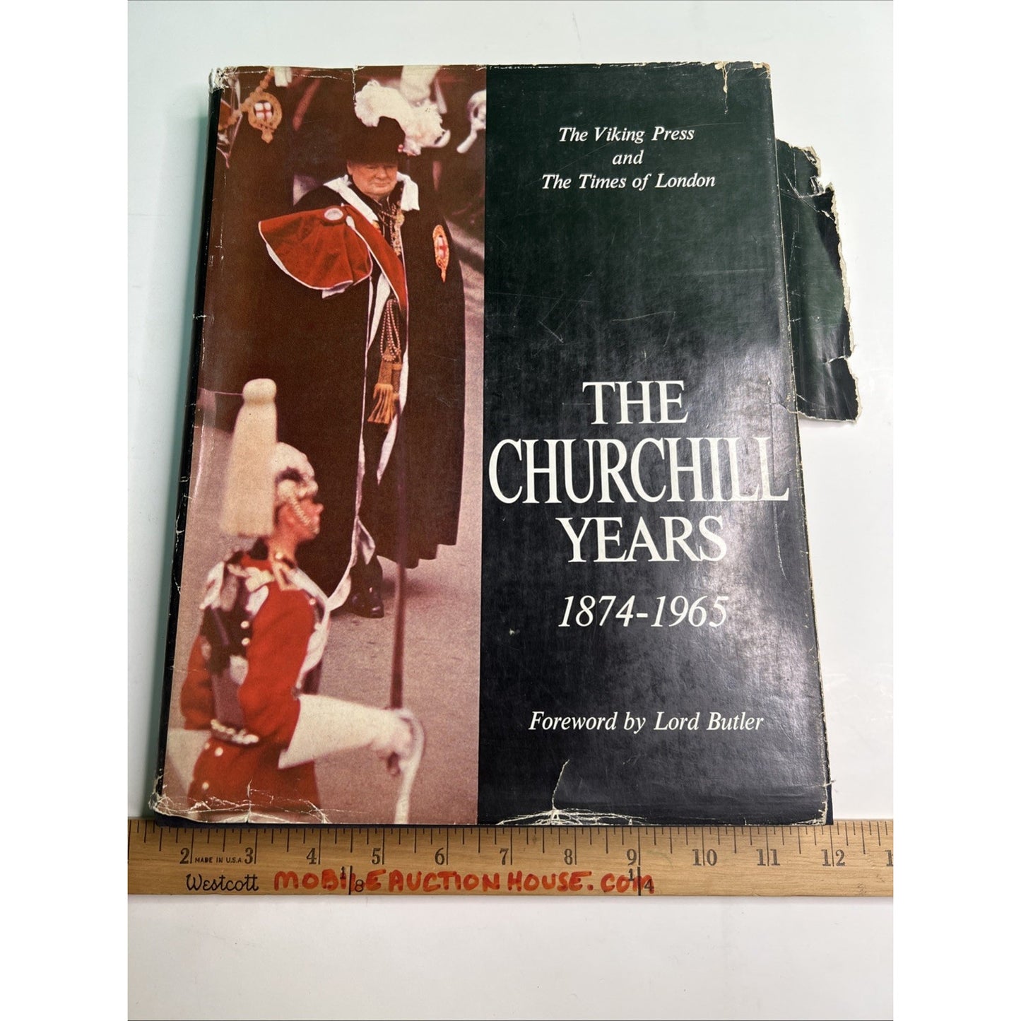 THE CHURCHILL YEARS 1874-1965 THE VIKING PRESS & THE TIMES of LONDON 1965 HC DJ