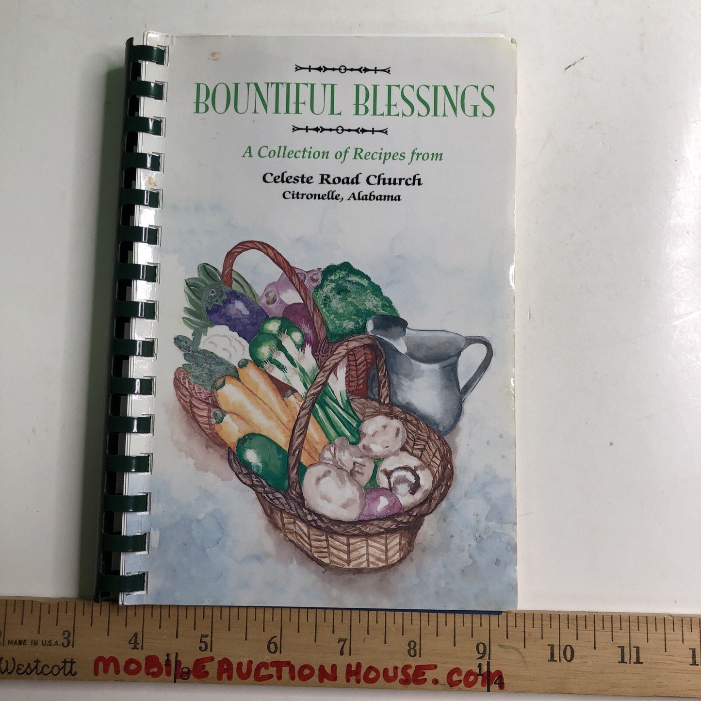 Bountiful Blessings Cookbook Celeste Road Church Citronelle Alabama AL 2001