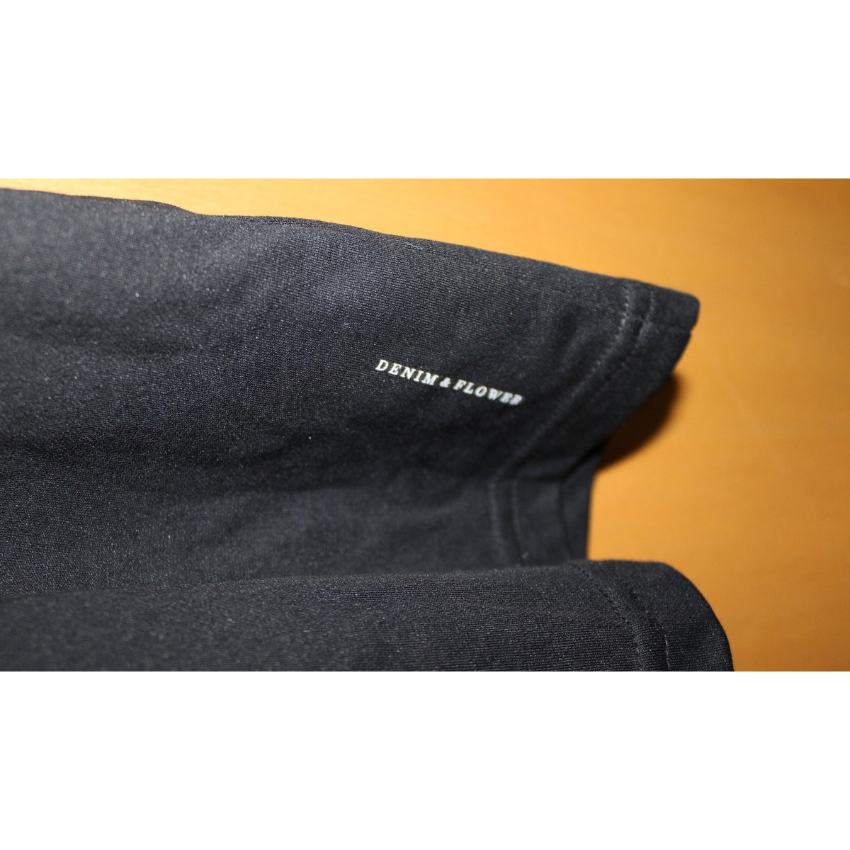 Denim & Flower Ricky Singh Men's XL Colorblock Grey Black Crewneck T-Shirt