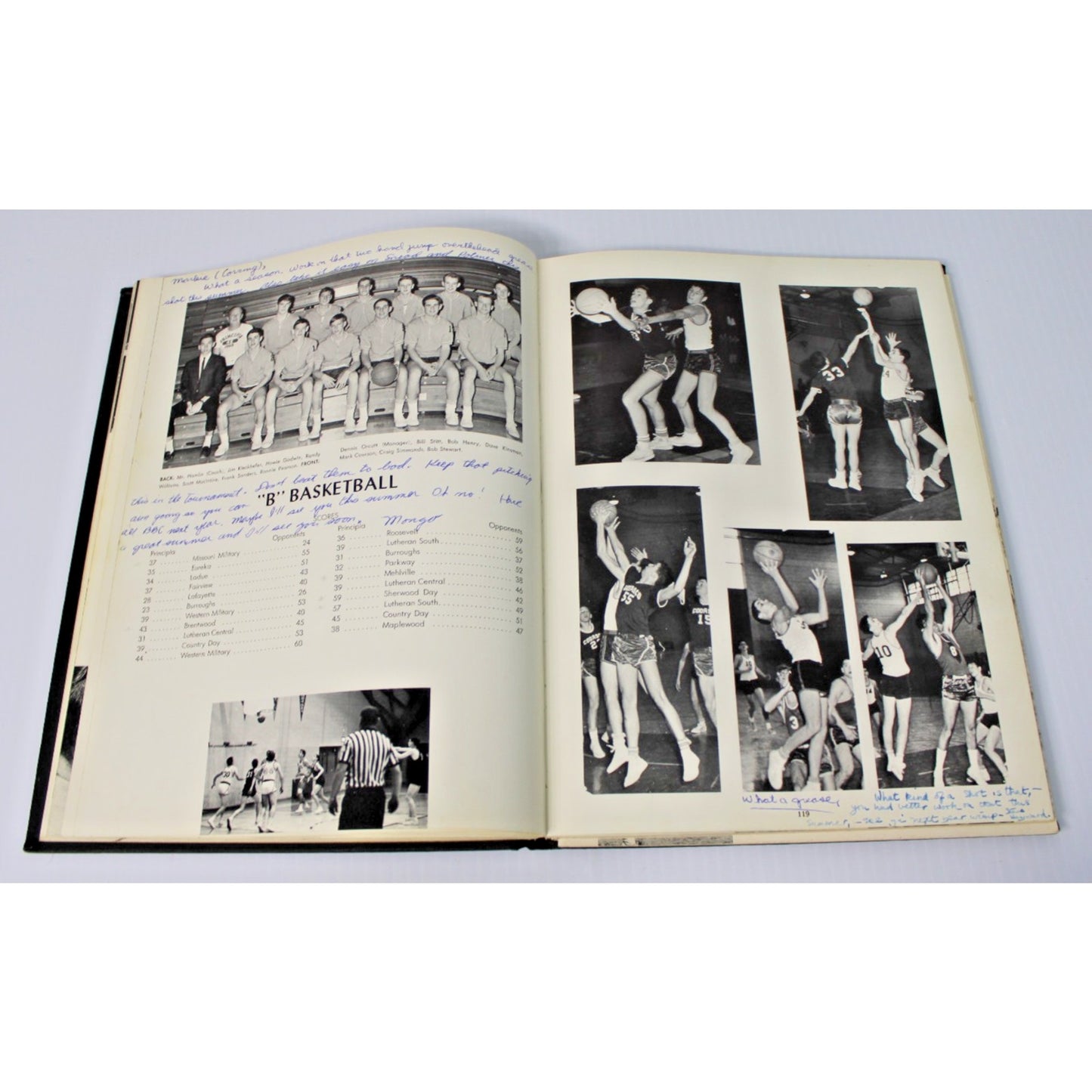 Vintage 1964 The Blade Yearbook, Principia Upper School, St. Louis MO Missouri