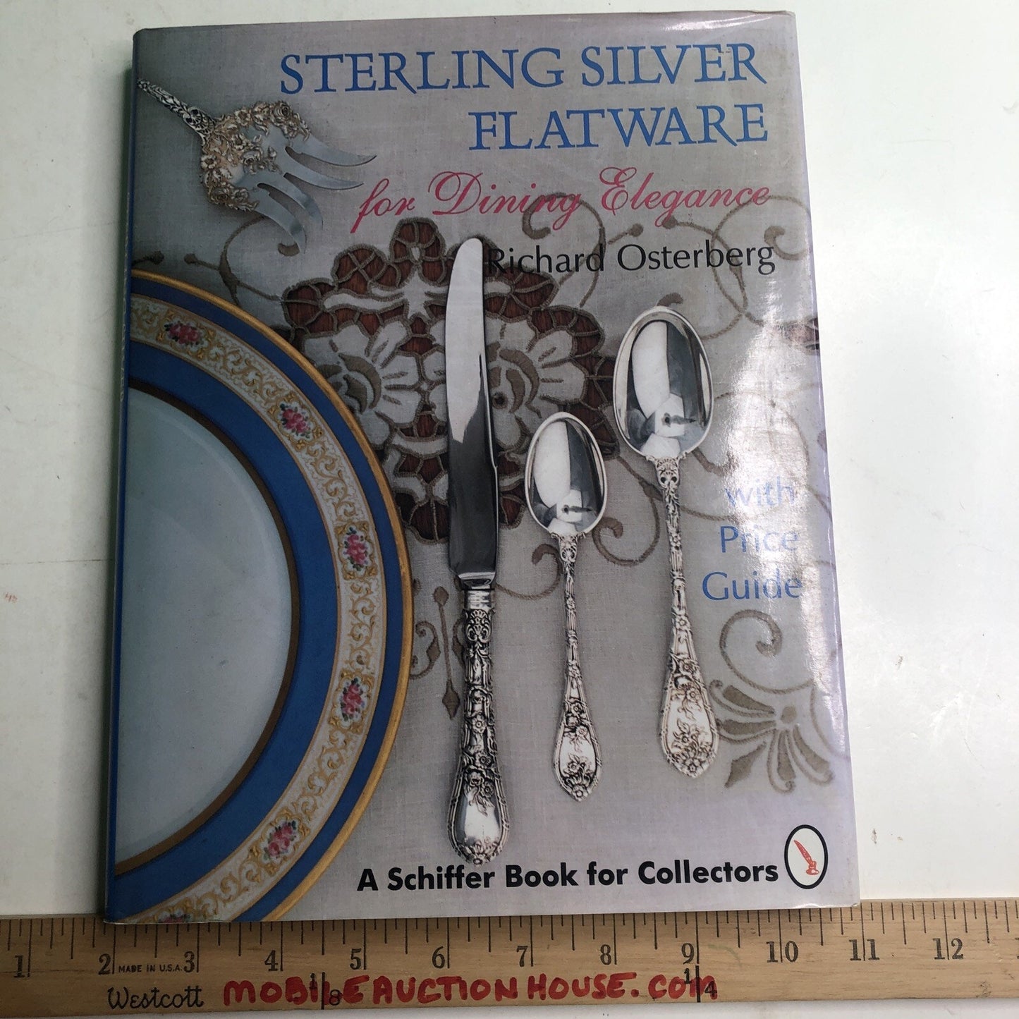 Sterling Silver Flatware for Dining Elegance by Richard Osterberg 1994 HC DJ