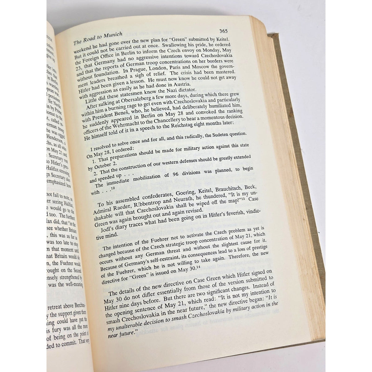 1960 The Rise and Fall of the Third Reich William L Shirer Vintage Hardcover
