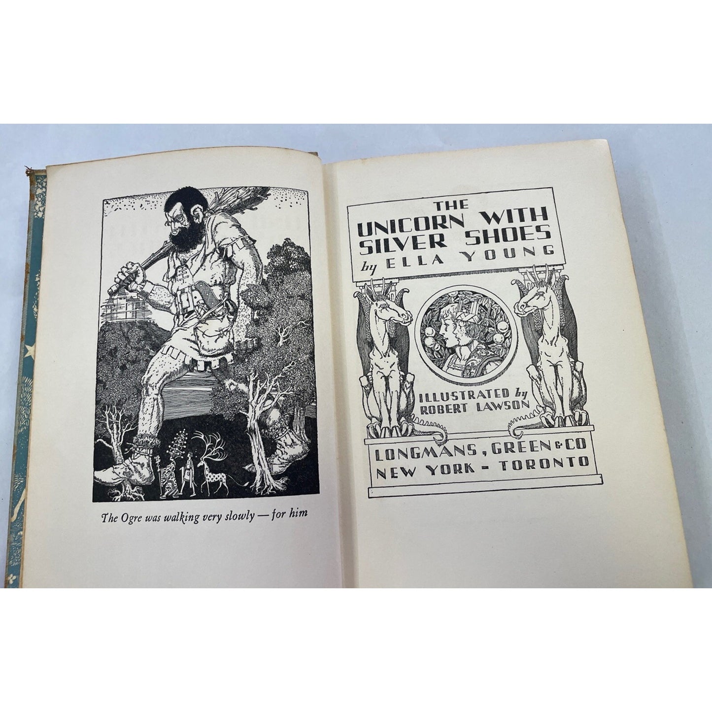 The Unicorn with the Silver Shoes by Ella Young (Hardcover, 1957, Reprint) Rare
