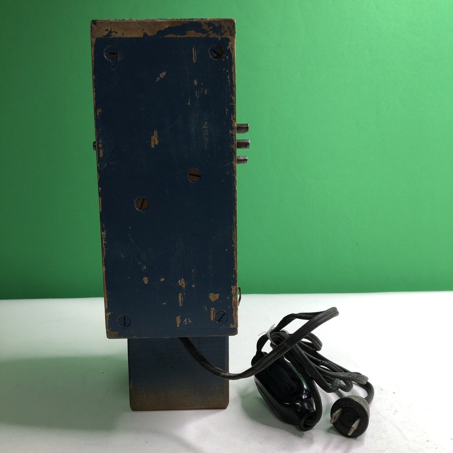 Vintage KRAFT FOODS Motor Driven Gadget Wood Casing Electric Mystery