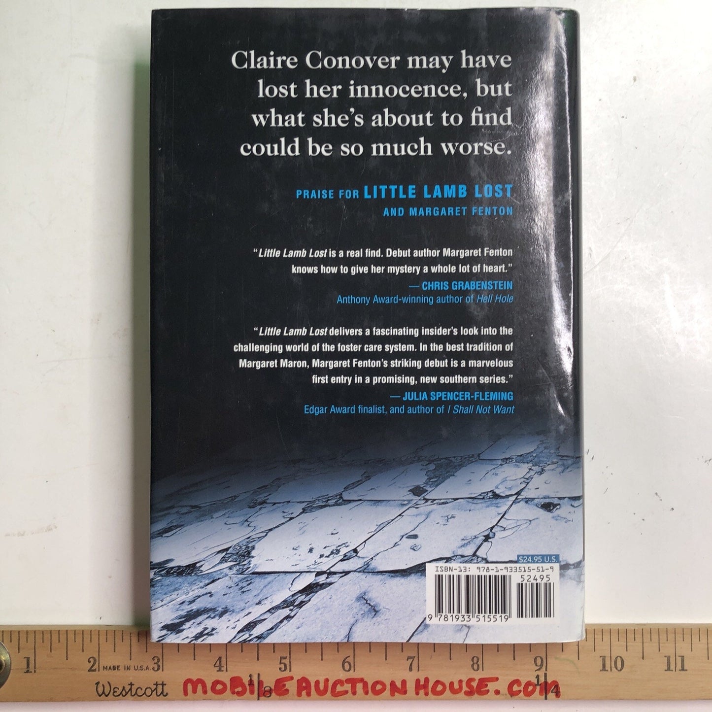 Little Lamb Lost by Margaret Fenton SIGNED Alabama Author HC DJ 2009 1st Edition
