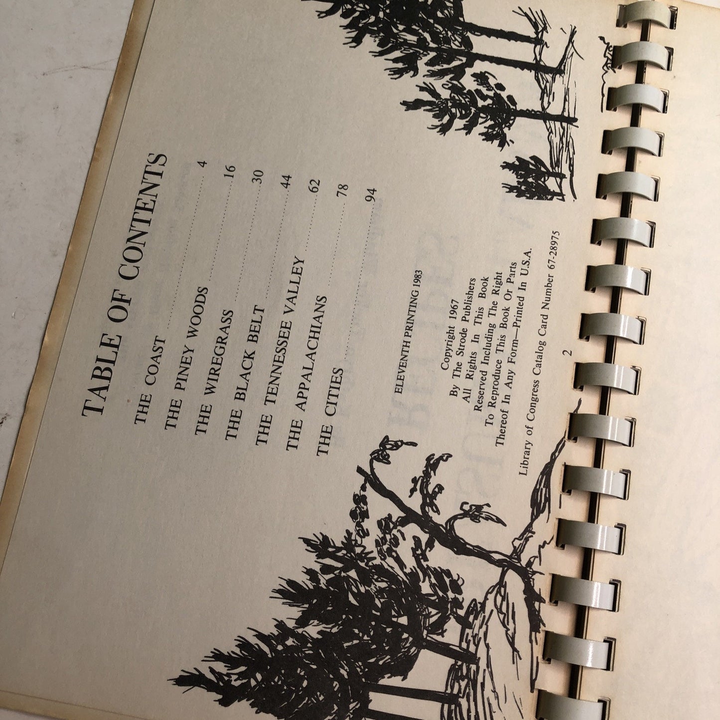 VTG Treasured Alabama Recipes Cookbook KATHRYN TUCKER WINDHAM 1983 11th Printing