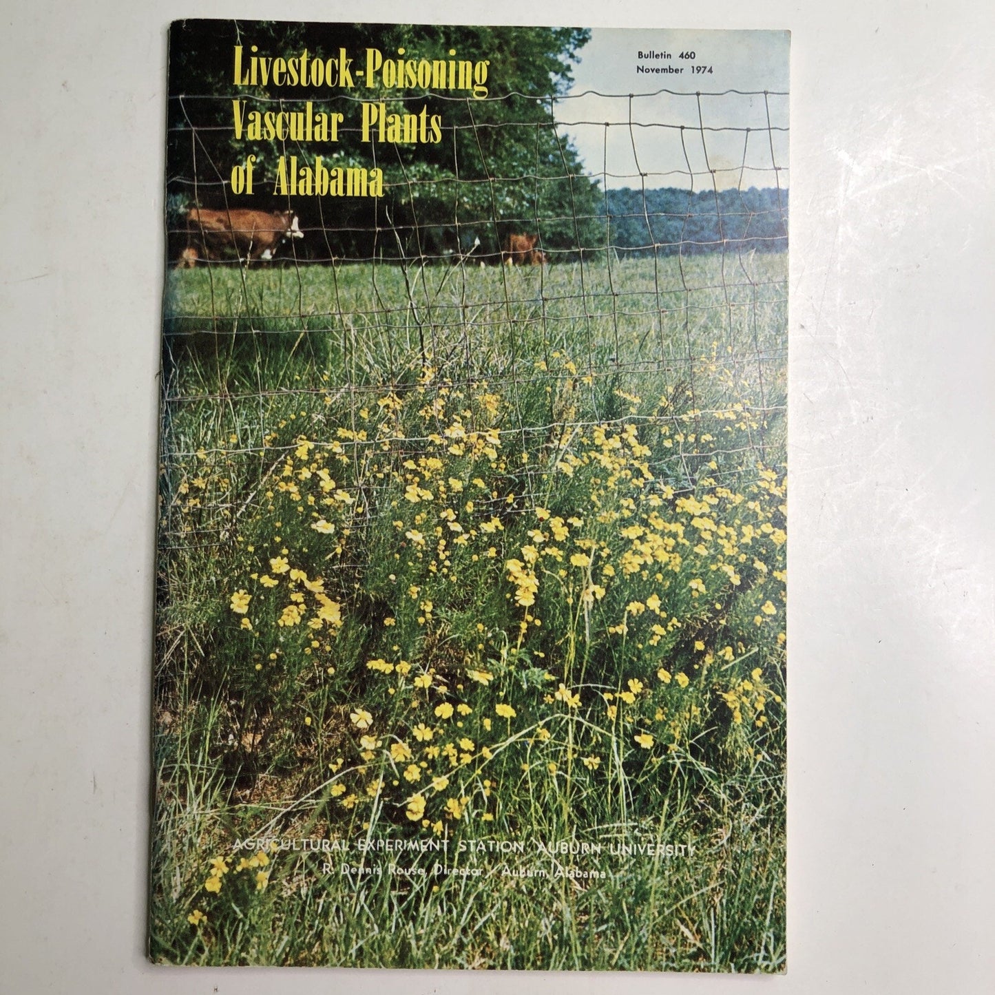 1974 Livestock-Poisoning Vascular Plants Of Alabama By Auburn University