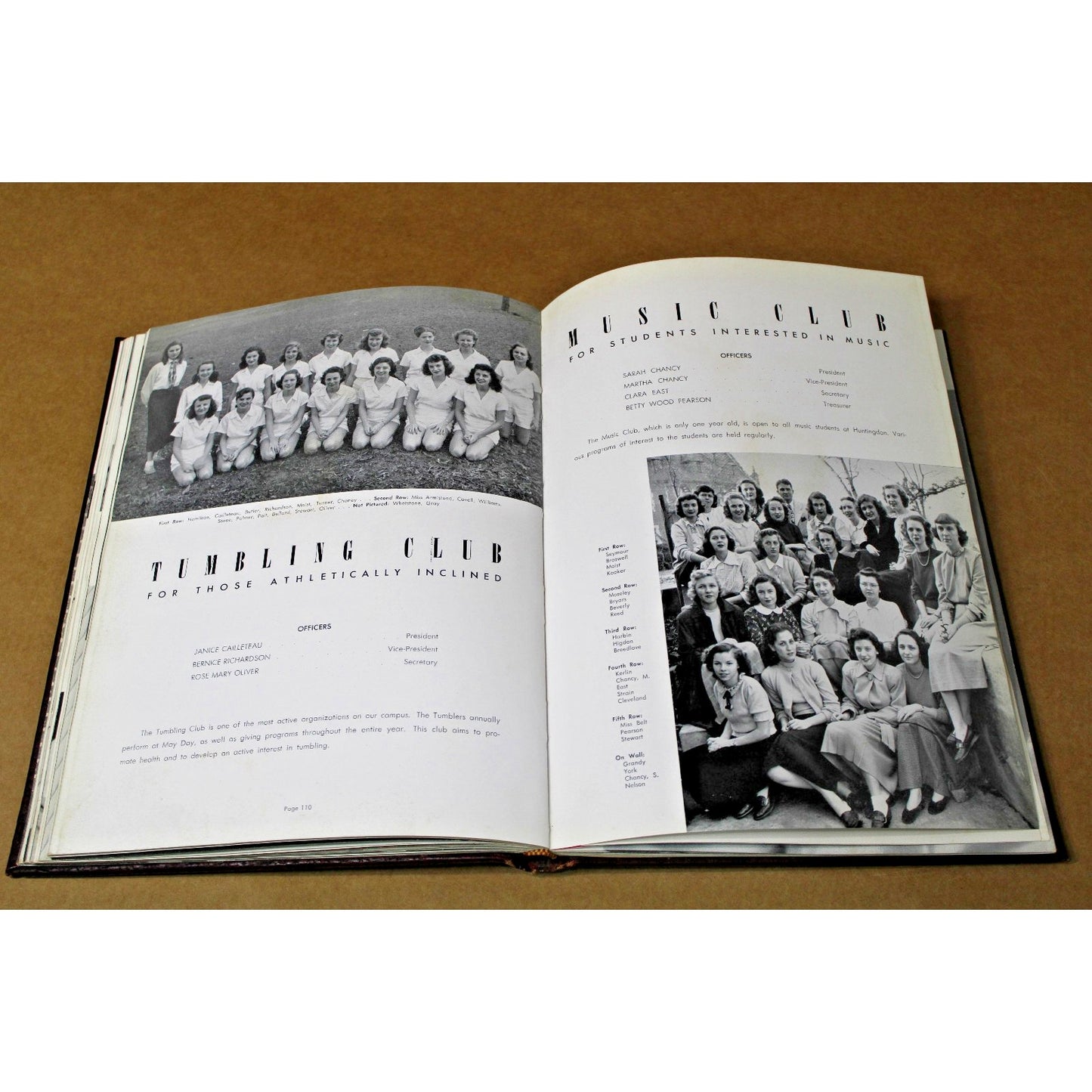 1949 Huntingdon Womens College Montgomery, Alabama Bells & Pomegranates Yearbook