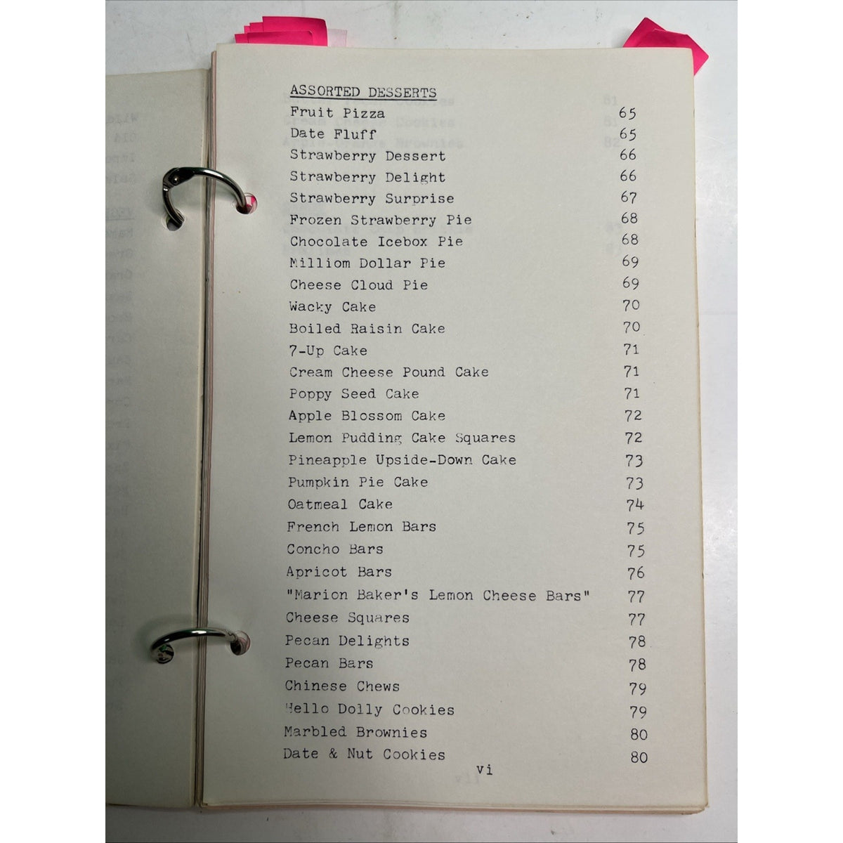1983 Mid-Cities Unit Of Church Women United Tasting Bee Recipes Cookbook