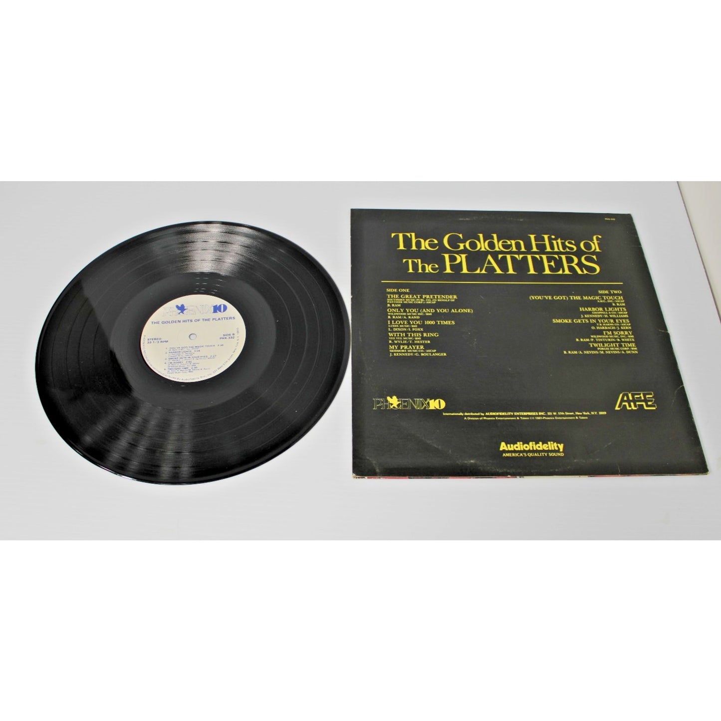 The Platters- The Golden Hits Of The Platters, PHX-332 Phoenix10- VG+