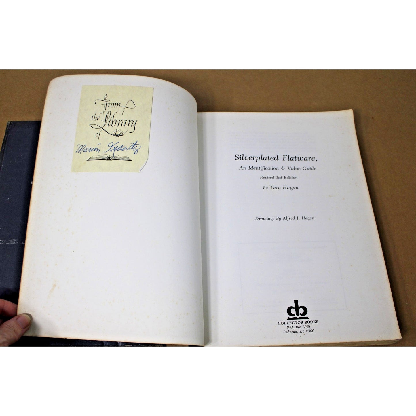 Lot of 2 Antique Silver Vintage Identification Guides/ Books Sheffield, Hagan