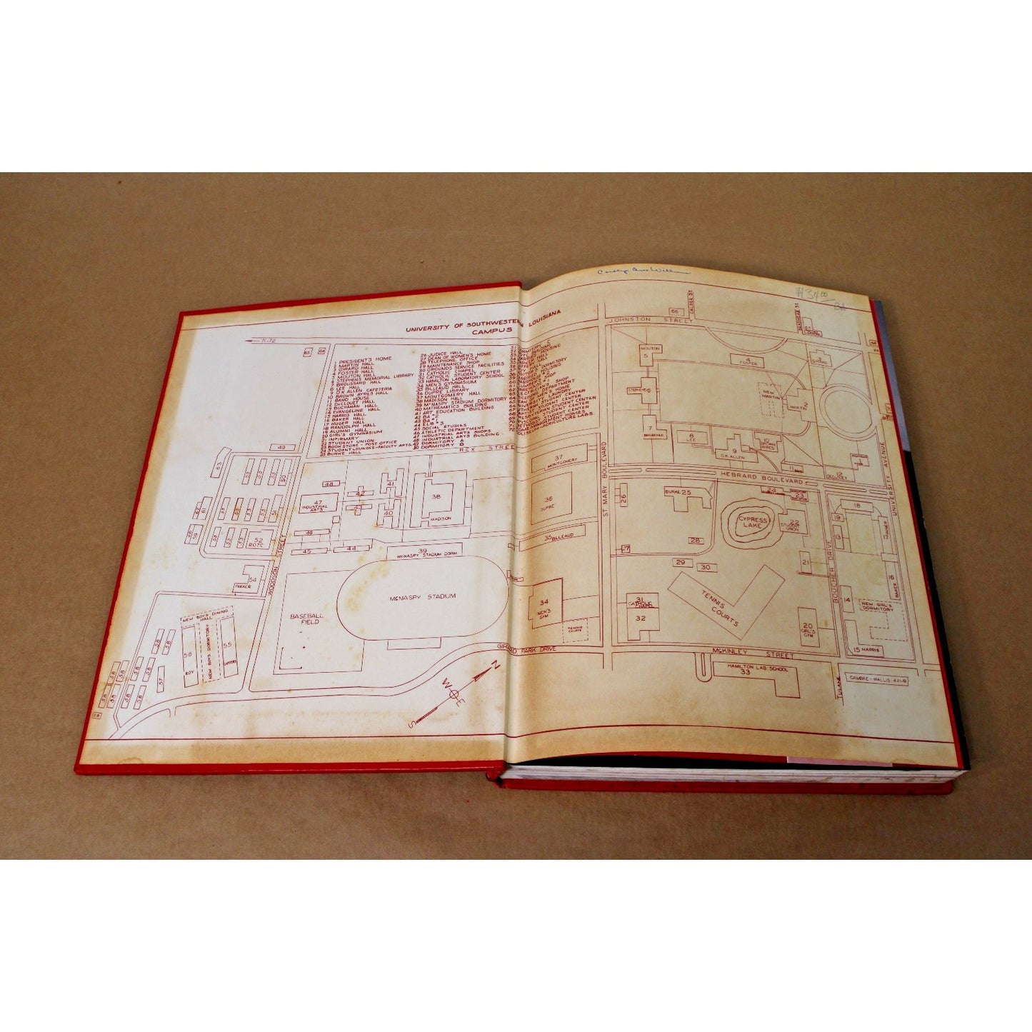 1963 University of Southwestern Louisiana "L'acadien" Vintage Yearbook