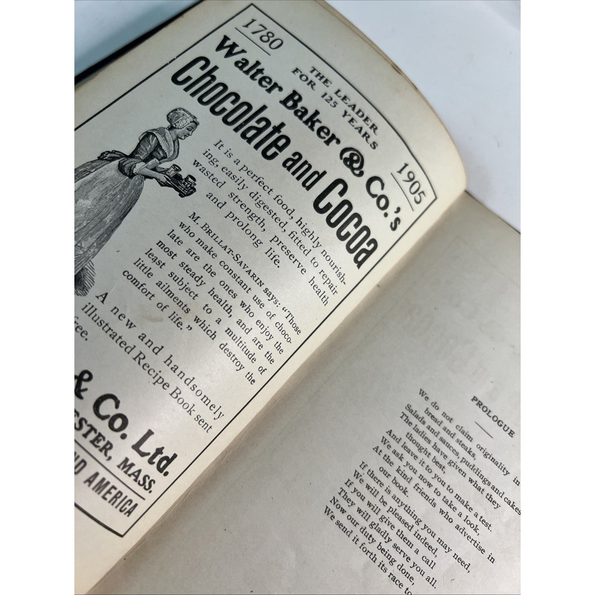 1906 Cookbook New Kitchen Echoes Ladies Aid Society Dayton Ohio HC Advertising