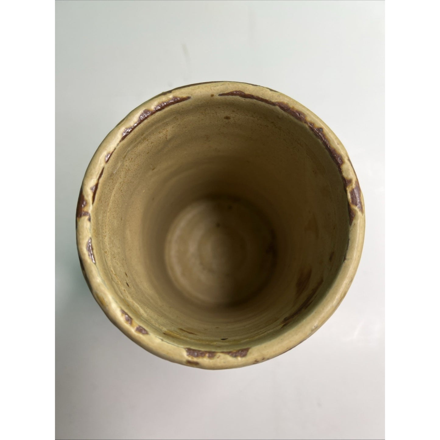 Studio Art Pottery Lidded Vessel Artist Signed “RJB” American Ceramic Vase Jar