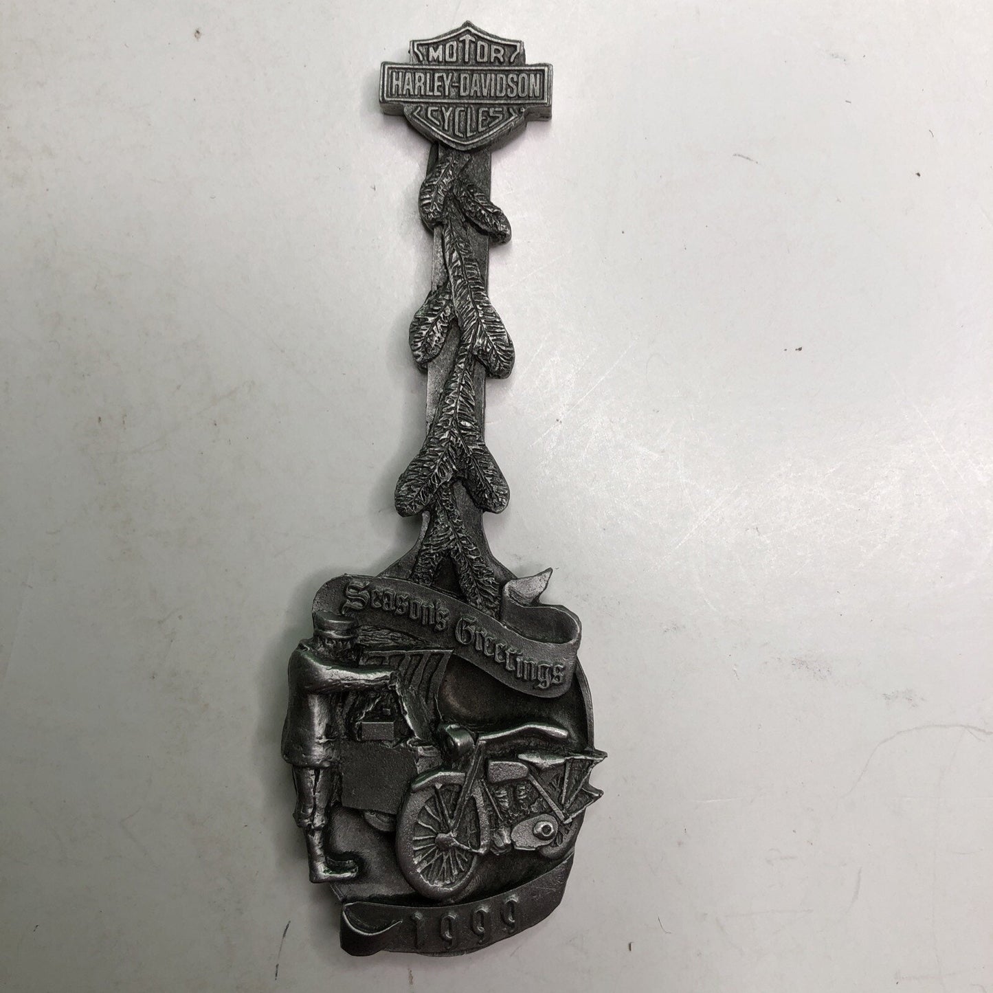 1999 HARLEY DAVIDSON Limited Edition PEWTER SPOON #0310 of 5000