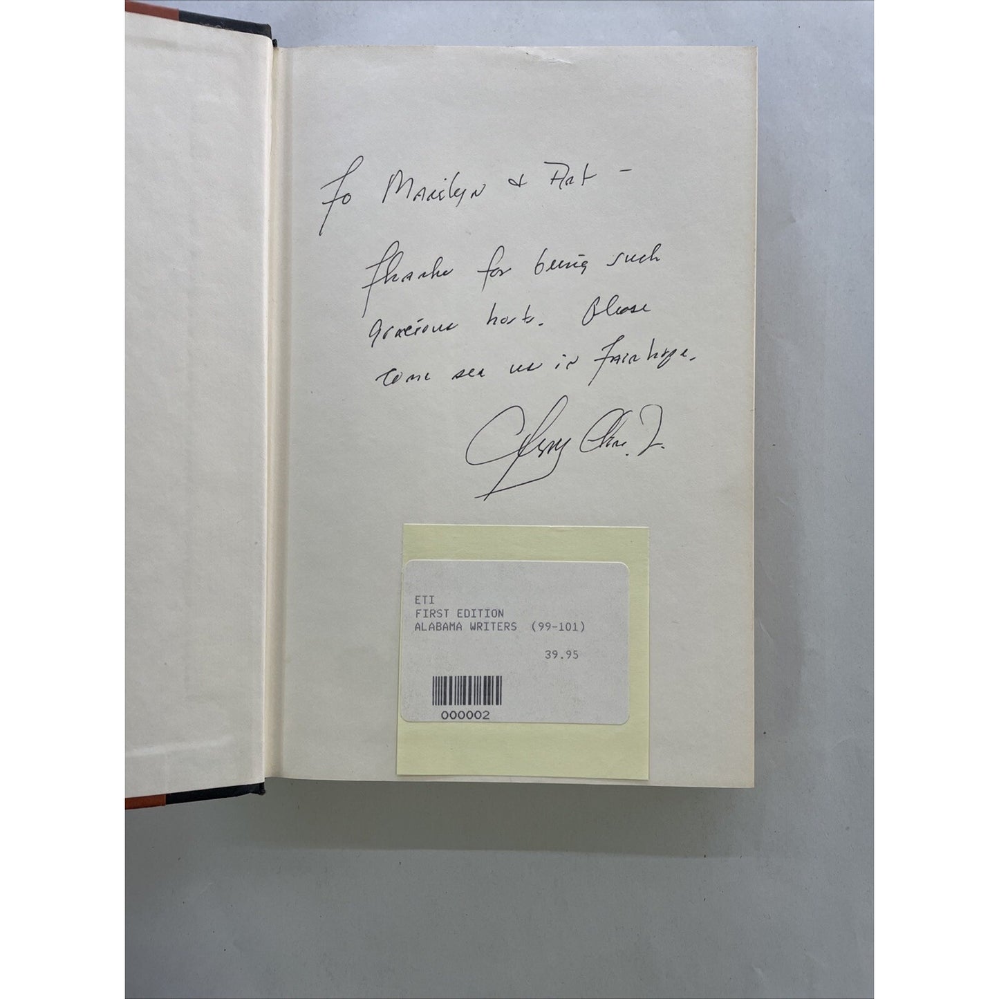 Reaper by C. Terry Cline Jr. (1989, Hardcover) - Signed By Author - 1st Edition
